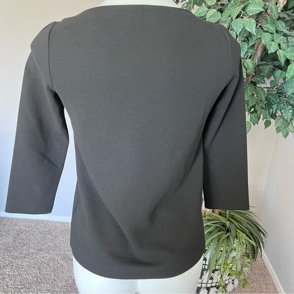 Club Monaco black blouse - Picture 4 of 6